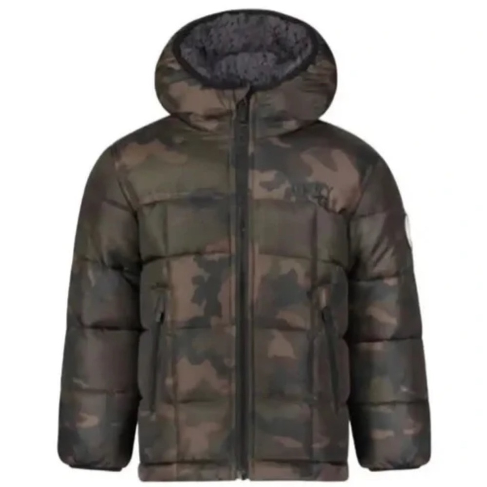 DKNY BOYS’ REVERSIBLE HEAVY WINTER COAT